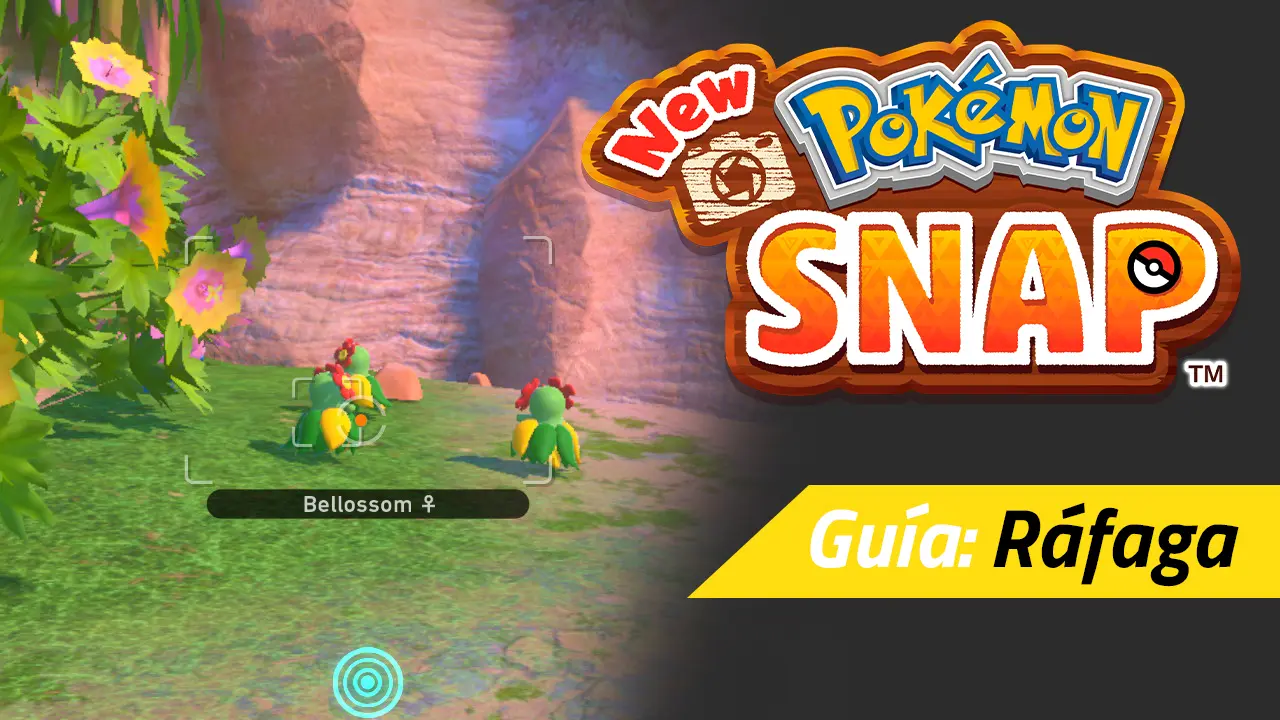 new pokémon snap modo rafaga