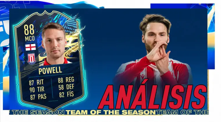 Imagen de FIFA 21: análisis de Powell TOTS gratuito. ¿Un mediapunta de primer nivel?