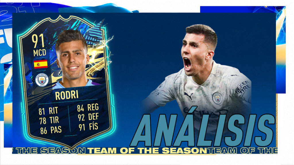 FIFA 21 Ultimate Team Análisis Rodri TOTS