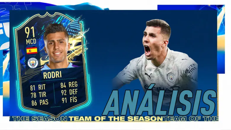 FIFA 21 Ultimate Team Análisis Rodri TOTS