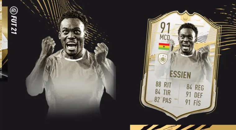 Imagen de FIFA 21: ¿Merece la pena Michael Essien Moments SBC? Review de Icono