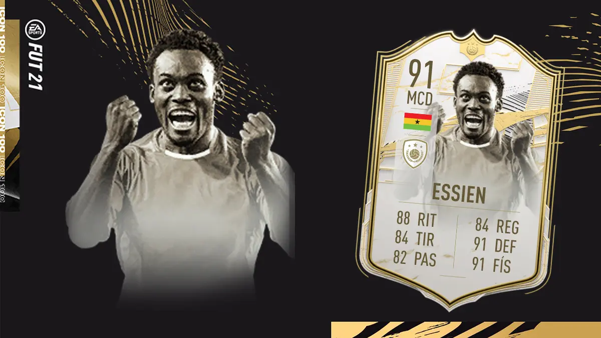 FIFA 21 Ultimate Team Merece la pena Review Essien Icono