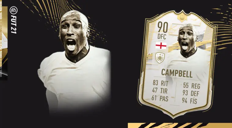 Imagen de FIFA 21: ¿Merece la pena Sol Campbell Moments SBC? Review de Icono