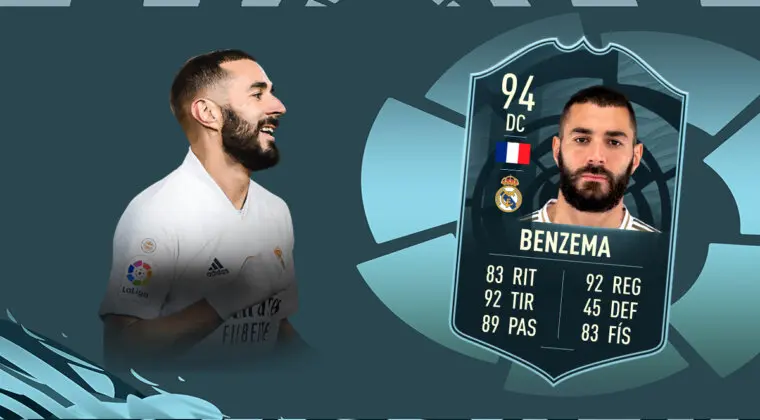 Imagen de FIFA 21: ¿Merece la pena Benzema POTM de la Liga Santander? + Solución del SBC