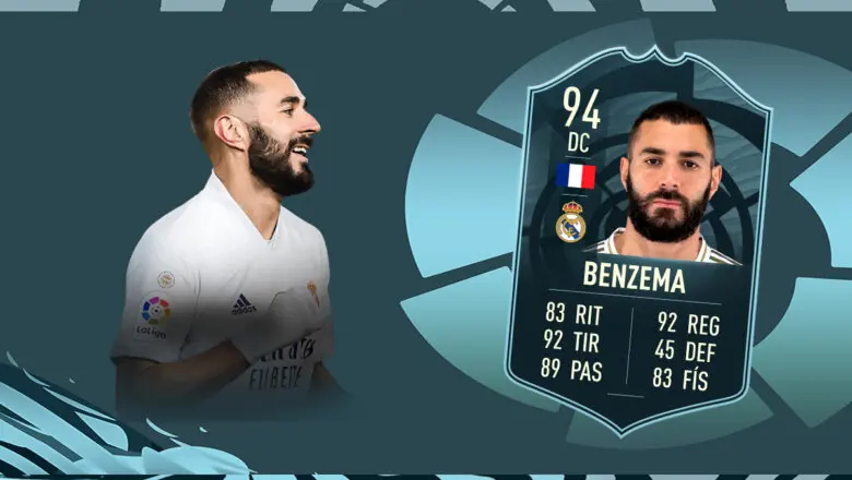 FIFA 21 Ultimate Team SBC Benzema POTM Marzo LaLiga Santander