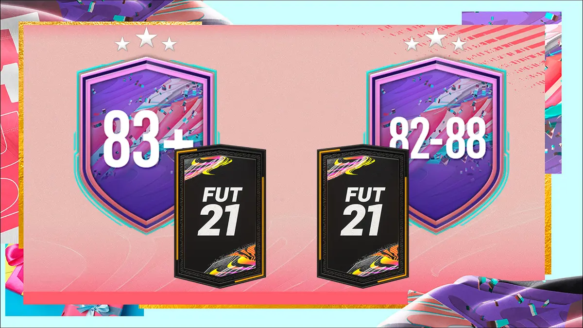 FIFA 21 Ultimate Team SBC FUT Birthday Doble mejora 83+ Mejora 82-88
