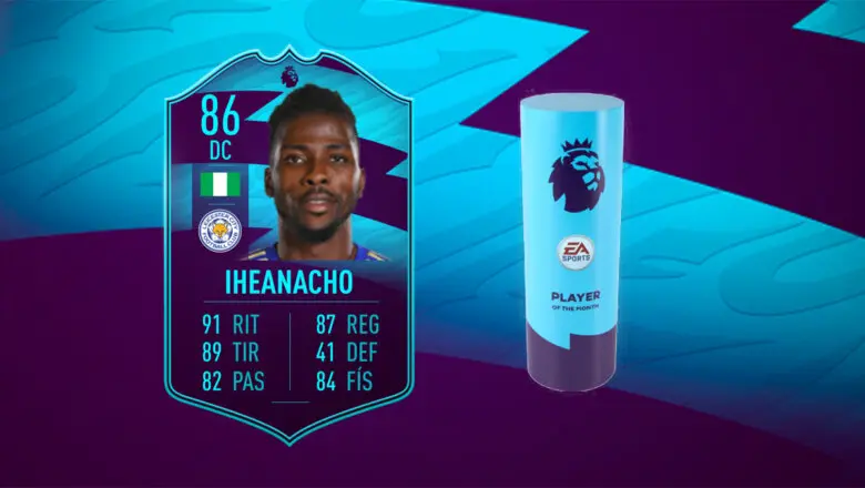 FIFA 21 Ultimate Team SBC Iheanacho POTM Marzo Premier League