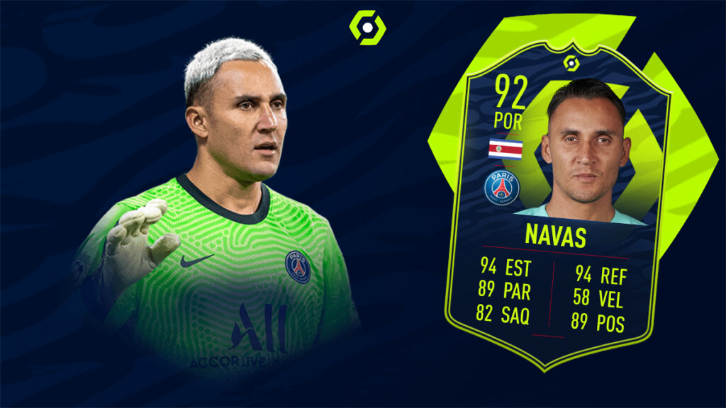 FIFA 21 Ultimate Team SBC Keylor Navas POTM Ligue 1 Marzo