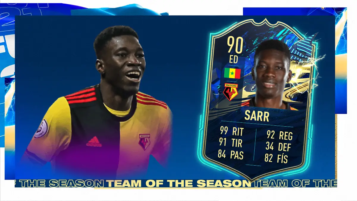FIFA 21 Ultimate Team SBC Sarr TOTS