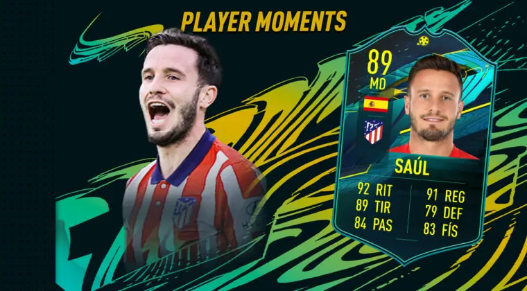 Imagen de FIFA 21: ¿Merece la pena Saúl Ñíguez Moments? + Solución del SBC