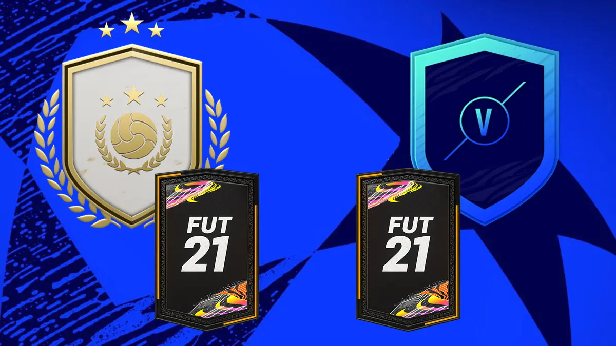 FIFA 21 Ultimate Team SBC Partidos Clave de la UEFA Mejora de Icono