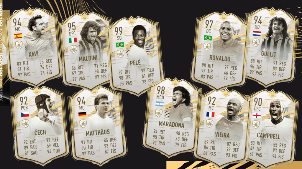 FIFA 21 Ultimate Team Test Iconos Momentos