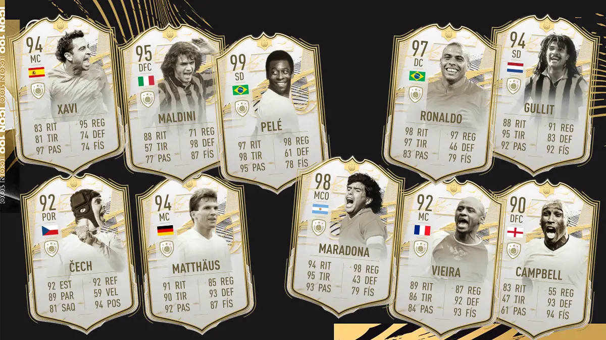 FIFA 21 Ultimate Team Test Iconos Momentos