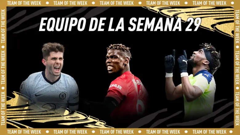 FIFA 21 Ultimate Team Equipo de la Semana TOTW 29