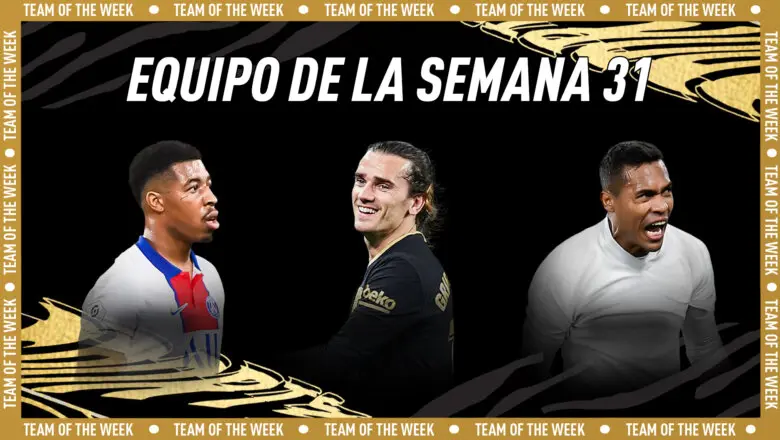 FIFA 21 Ultimate Team TOTW 31