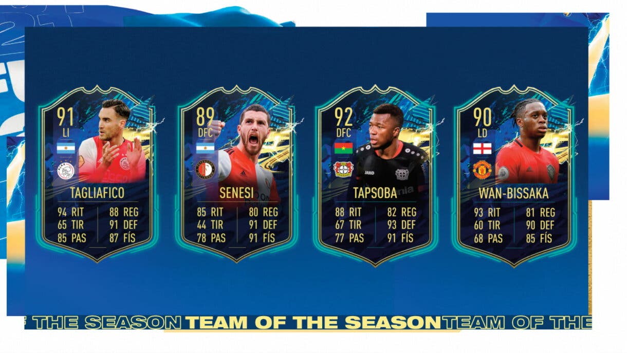 FIFA 21 Ultimate Team TOTS Equipo de la Comunidad los defensores más interesantes predicción medias y stats 2