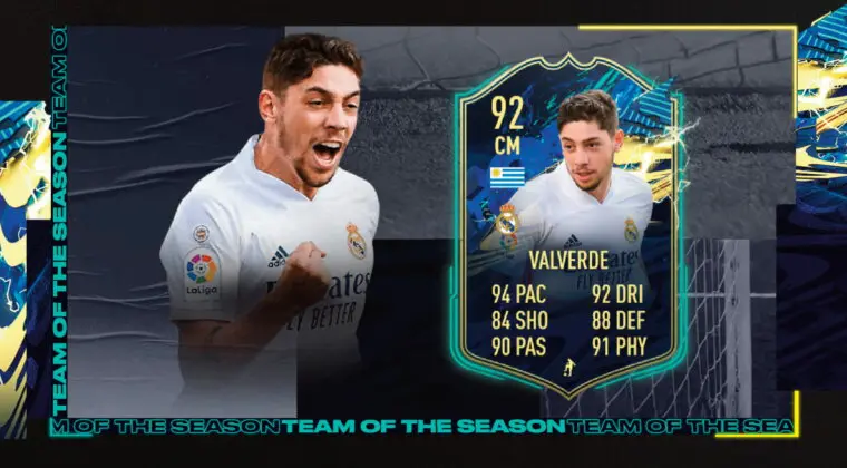 Imagen de FIFA 21: review de Valverde TOTS. ¿Fichaje a buen precio?