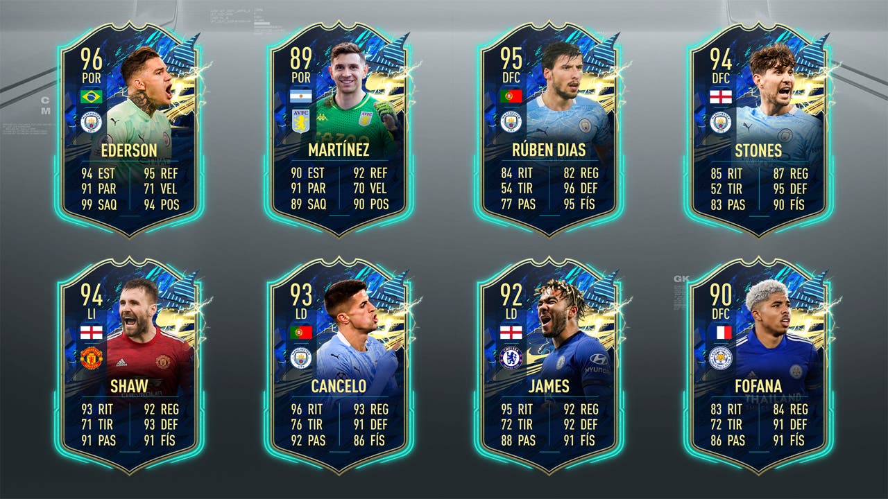 FIFA 21: ya llegaron los TOTS de la Premier League - TyC Sports