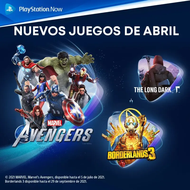 ps now abril