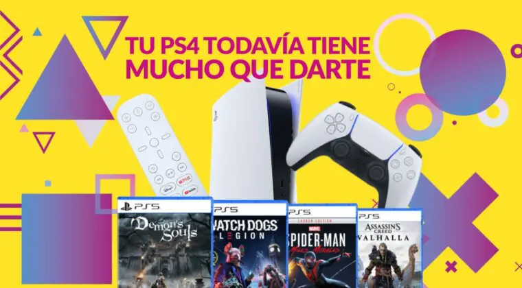 Imagen de Convierte tu PS4 en juegos y accesorios para PS5; descubre la increíble promoción de GAME