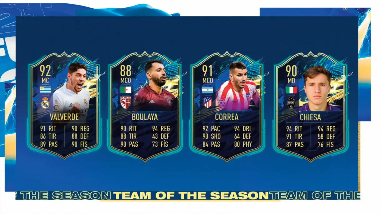 FIFA 21 Ultimate Team TOTS centrocampistas más interesantes candidatos al Equipo de la Comunidad 1