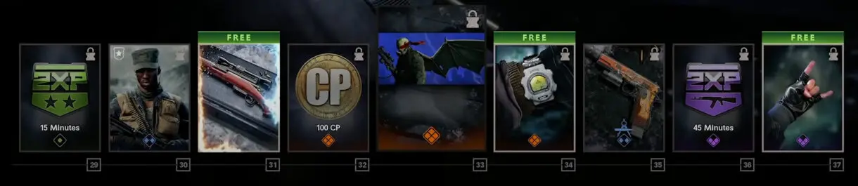 warzone pase batalla temporada 3 5