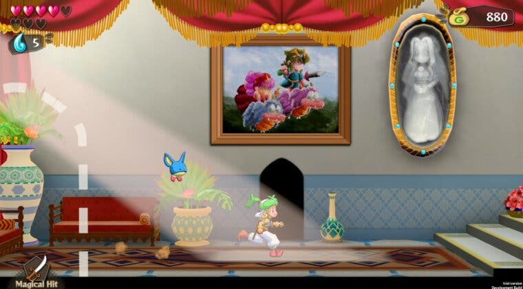 Imagen de Wonder Boy: Asha in Monster World será el primer juego de la saga en tener doblaje