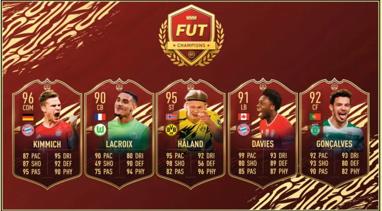 Imagen de FIFA 21: tier list de los mejores TOTS de Bundesliga y Liga NOS para las recompensas de FUT Champions