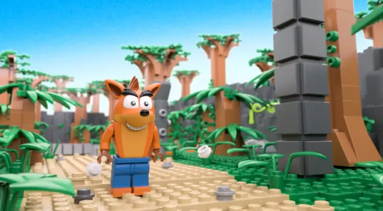 Imagen de Este es el espectacular LEGO de Crash Bandicoot que un fan ha recreado