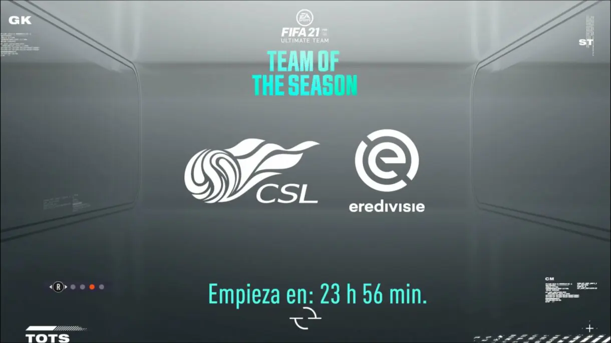 FIFA 21: dos TOTS diferentes llegarán a la vez a Ultimate Team. Aparecerán en las próximas recompensas de FUT Champions Eredivisie y Superliga China