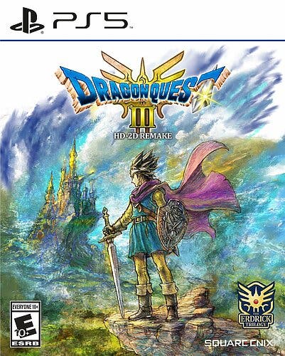 Portada de Dragon Quest III HD-2D Remake