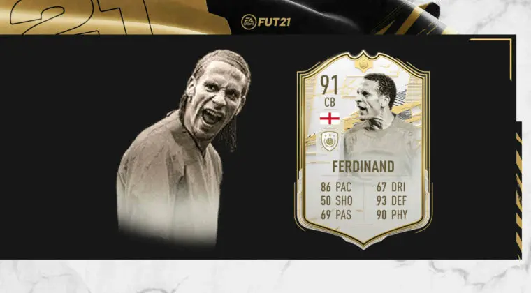 Imagen de FIFA 21 Icon Swaps: review de Rio Ferdinand Moments. ¿La elección más competitiva?