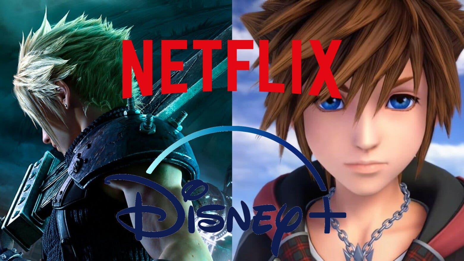 final fantasy vii remake kingdom hearts anime