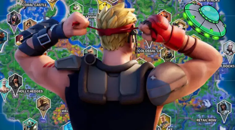 Imagen de Los aliens llegarían esta misma semana a Fortnite gracias a un curioso cambio en el mapa de la Temporada 6