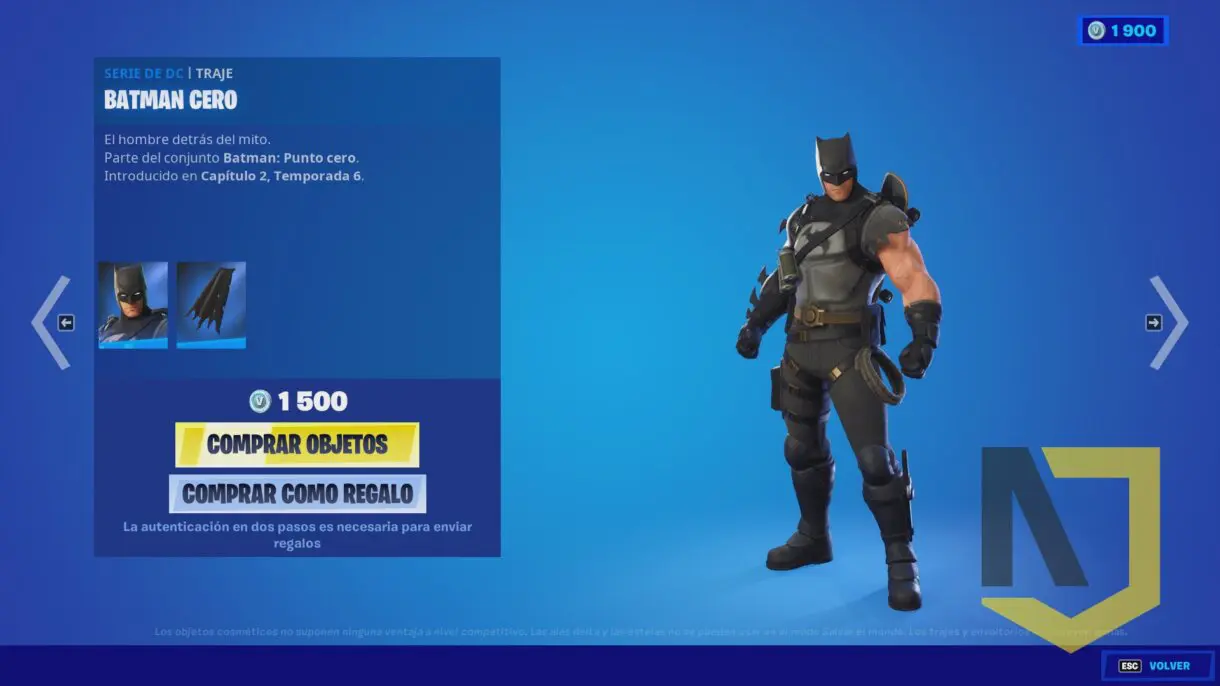 fortnite batman skin 1