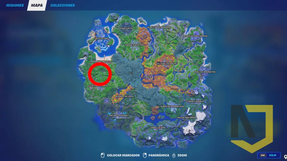 fortnite cambio mapa