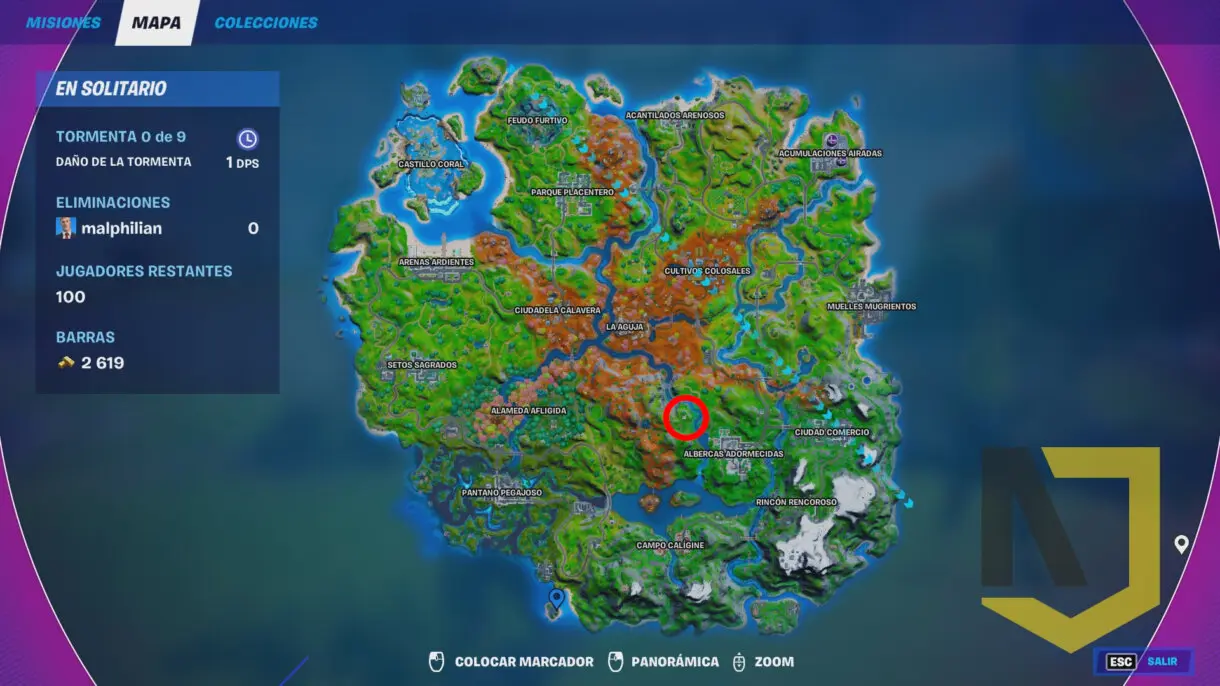 fortnite desafios 1 2