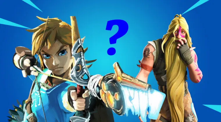 Imagen de Un fan fusiona Fortnite y The Legend of Zelda: Breath of the Wild con una estampa espectacular