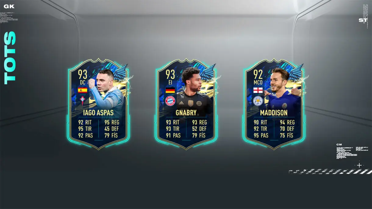 FIFA 21 Ultimate Team Predicción TOTS Ultimate TOTS gratuitos o en SBC