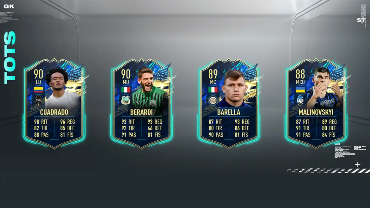 FIFA 21 Ultimate Team Predicción TOTS Serie A TOTS gratuitos o en SBC