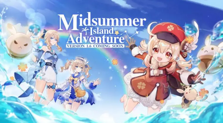 Imagen de Genshin Impact presenta de forma oficial '¡Verano, islas, aventuras!', su versión 1.6