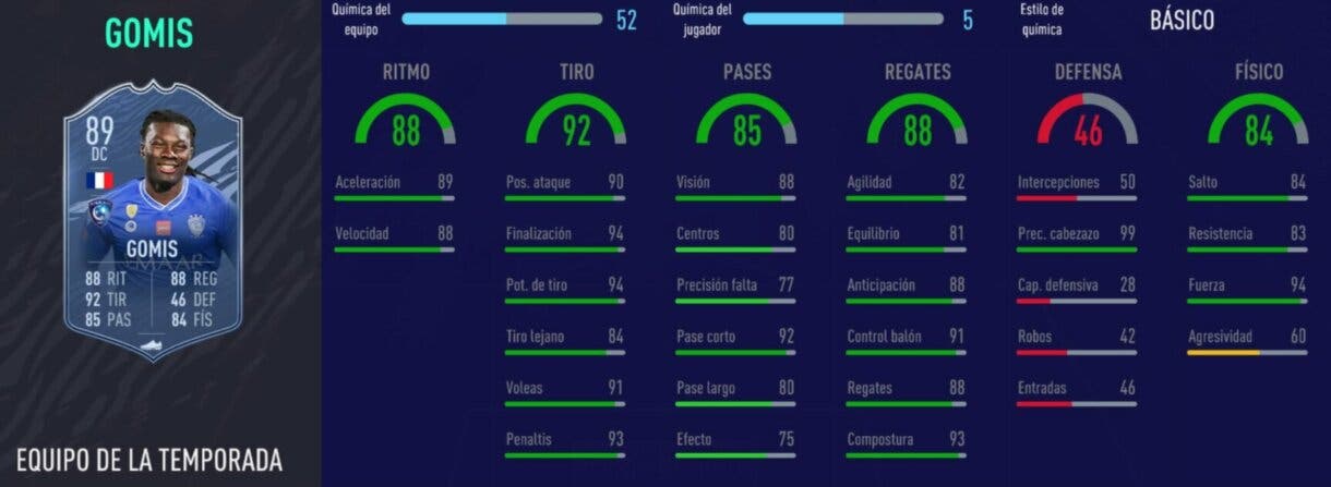 FIFA 21: ¿Qué cartas TOTS de la Liga Saudí son interesantes y cuáles no merecen la pena? + Cómo linkearlos stats in game de Gomis