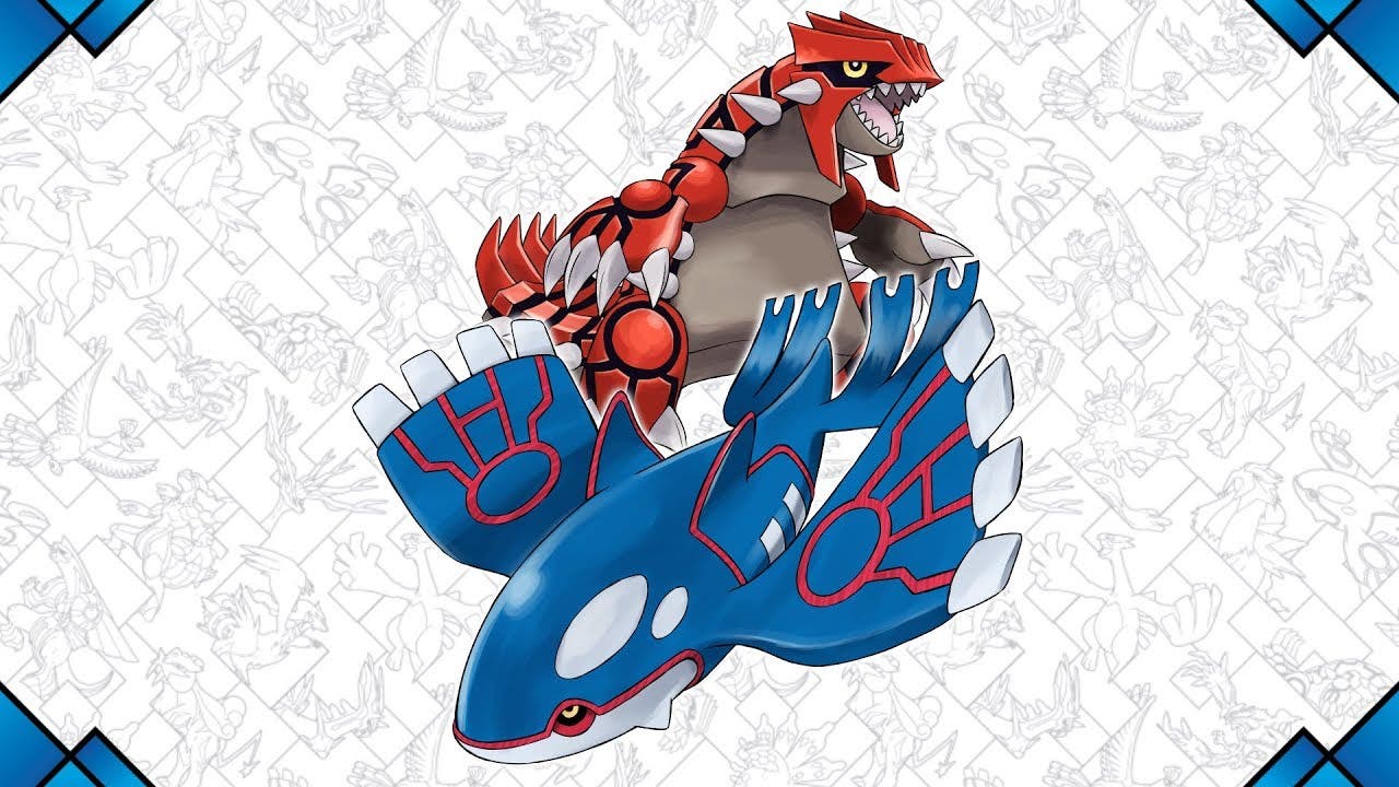 Groudon y Kyogre Pokemon