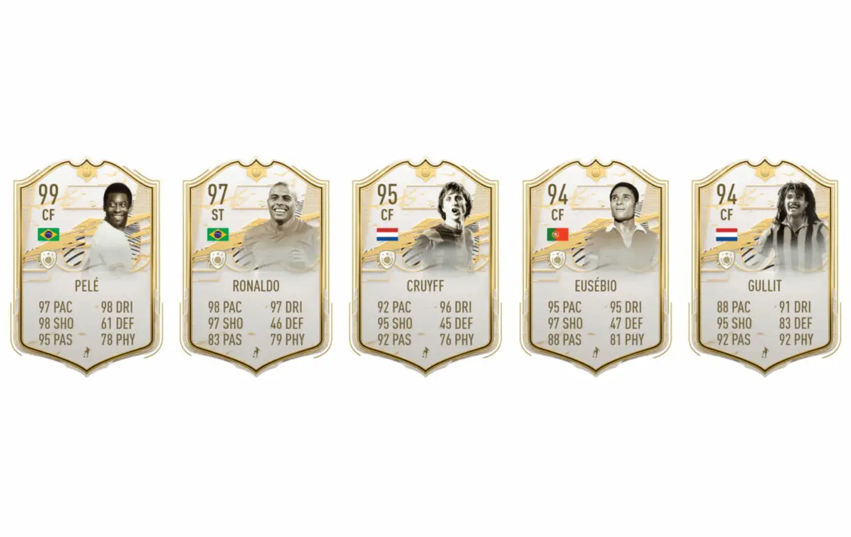 FIFA 21 Ultimate Team Icon Swaps player pick Icono Moments atacante +92 tier lista ranking top