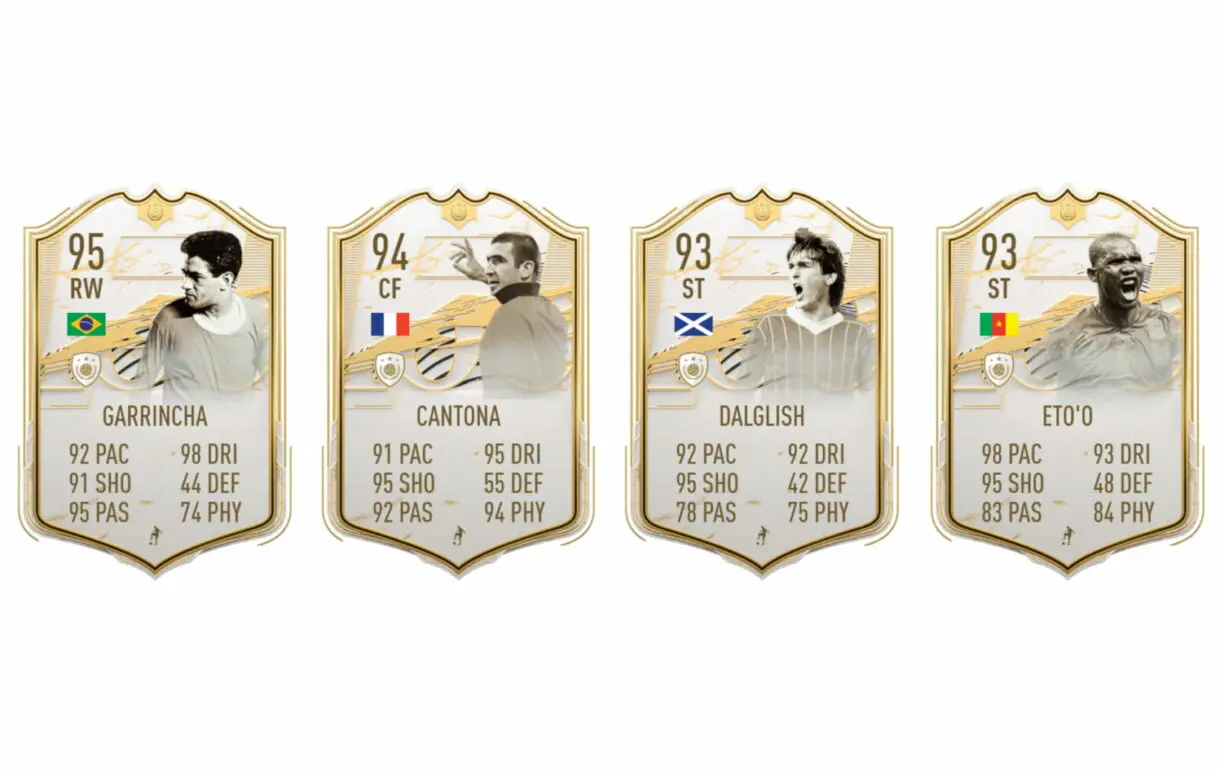 FIFA 21 Ultimate Team Icon Swaps player pick Icono Moments atacante +92 tier lista ranking muy buenos