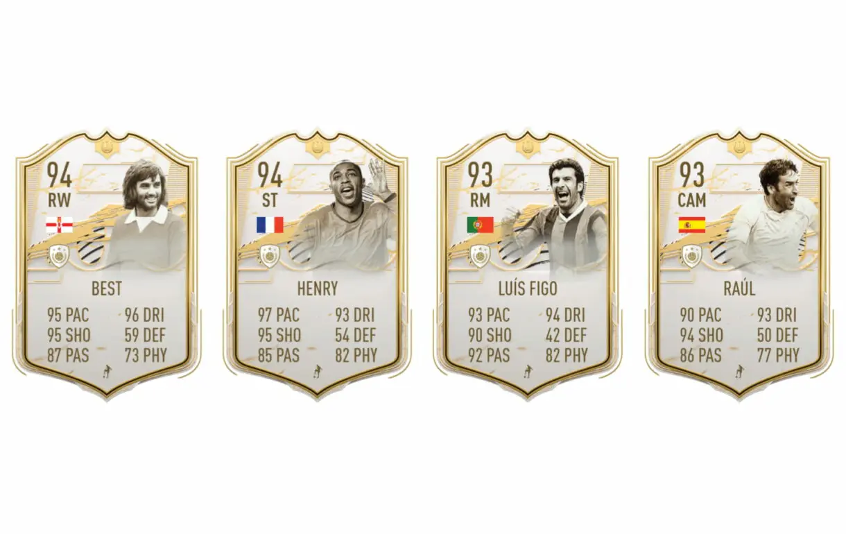 FIFA 21 Ultimate Team Icon Swaps player pick Icono Moments +93 Iconos buenos