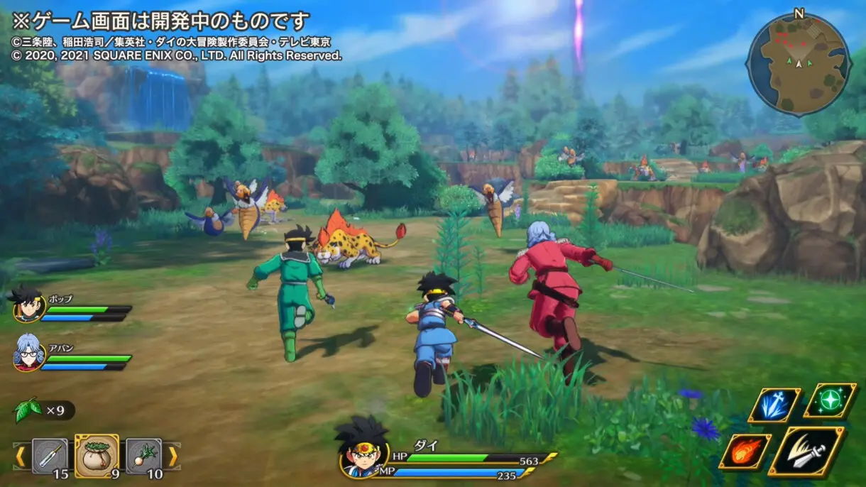 infinity strash dragon quest the adventure of dai 3