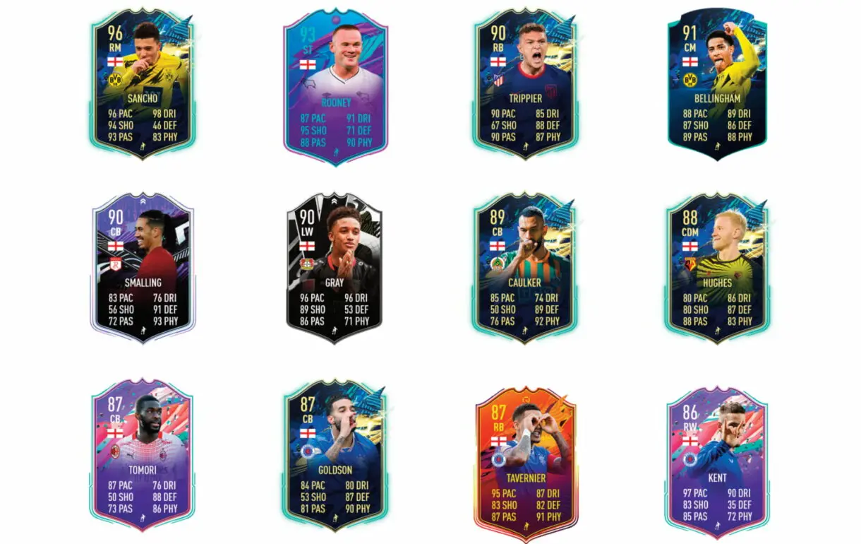 Links naranjas de Joe Gómez Moments. FIFA 21 Ultimate Team