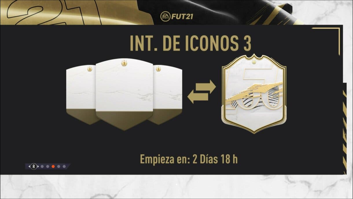 FIFA 21 Ultimate Team Icon Swaps tercera tanda