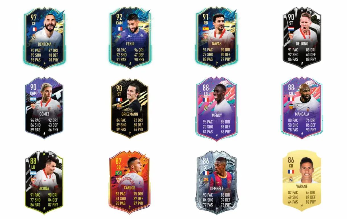 FIFA 21 Ultimate Team links verdes de Koundé TOTS review